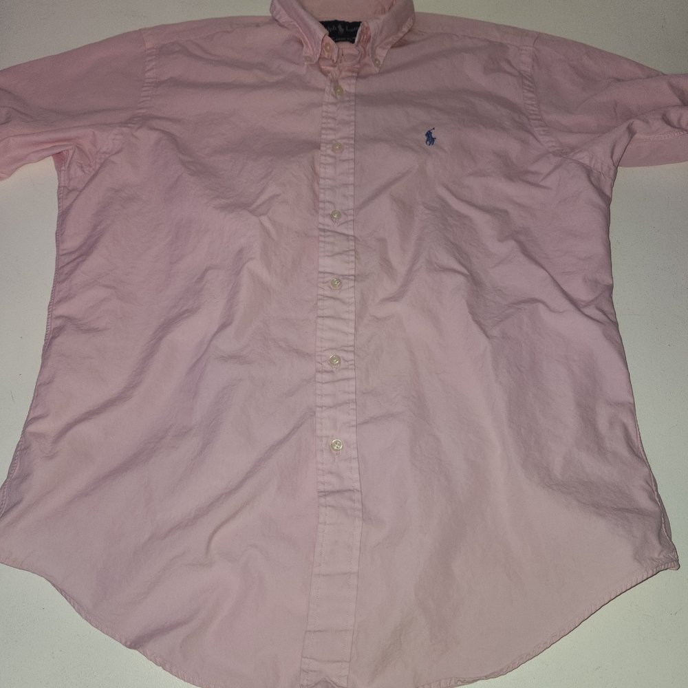 Ralph Lauren Pink Button-Down Casual Shirt